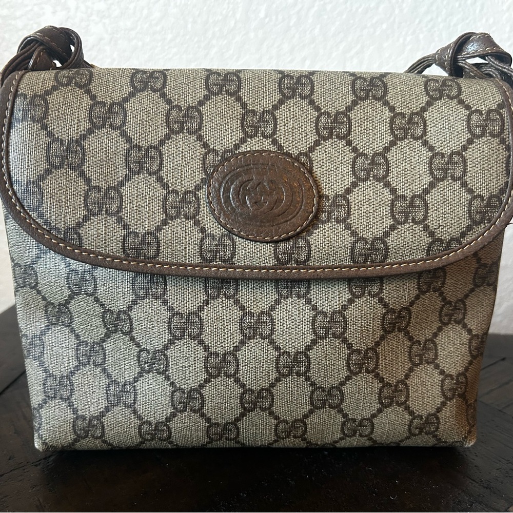 Vintage Gucci GG monogram Crosssbody